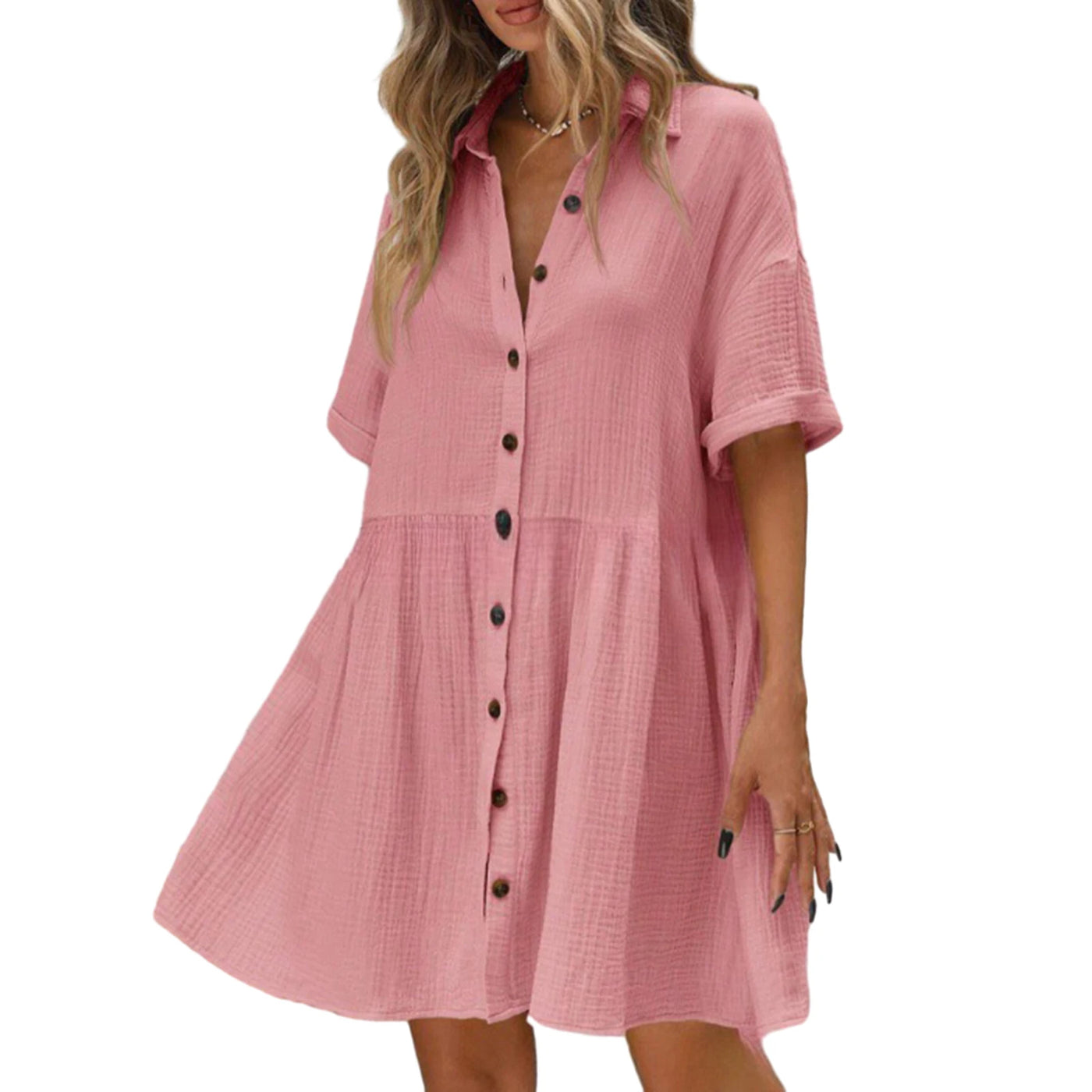 Loose Dresses European and American large-size