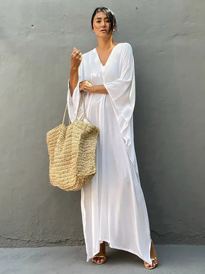 Boho Sexy Swimwear Cover Up Long Dress