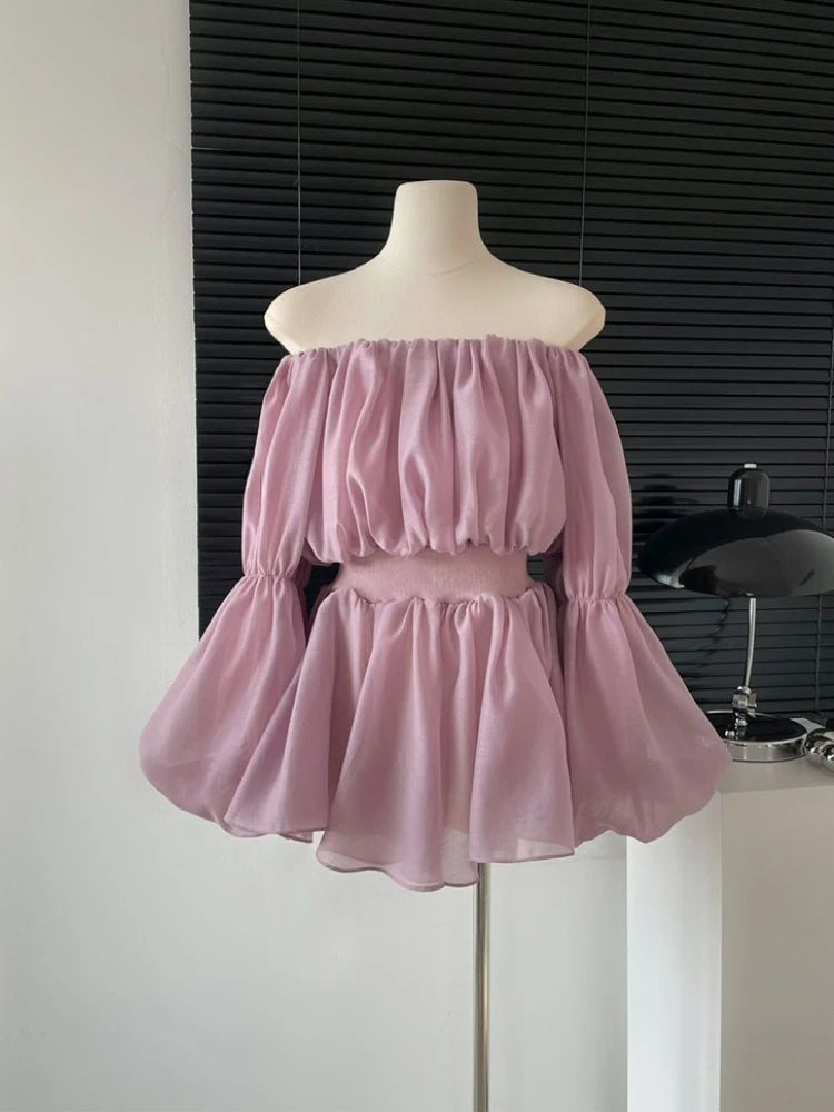 Spring Sexy Elegant Shirt Dress Women Casual