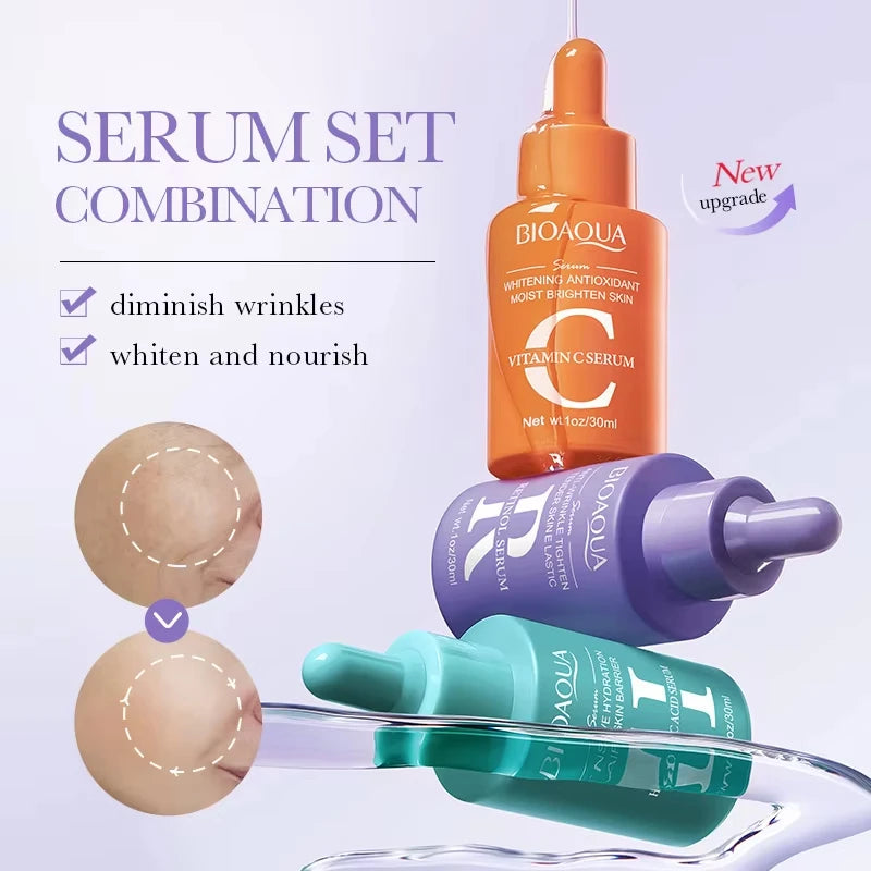 Vitamin C Retinol Hyaluronic Acid Serum for Face Moisturizing