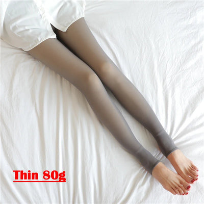 Woman Thermal Tights Sexy Translucent