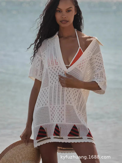 Sexy Sun Cover-Up Beach Dress
