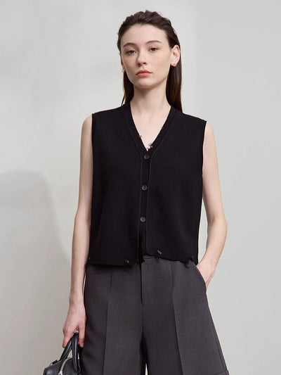 Solid Knitted O-Neck Loose Medium And Long Sweater