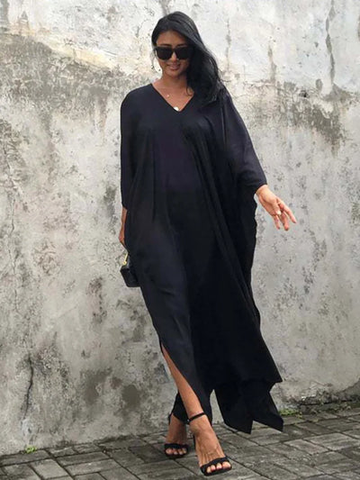 Boho Sexy Swimwear Cover Up Long Dress