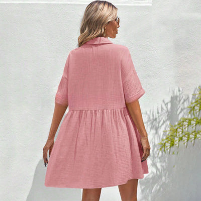 Loose Dresses European and American large-size