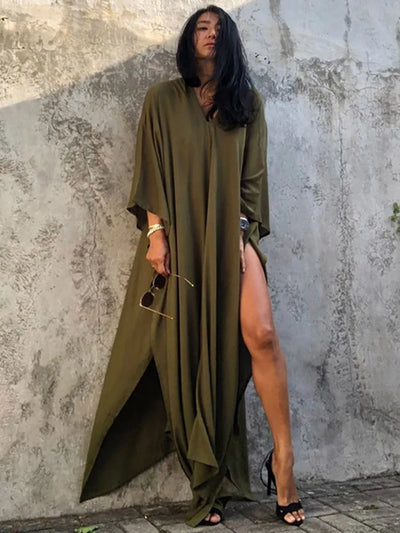 Boho Sexy Swimwear Cover Up Long Dress