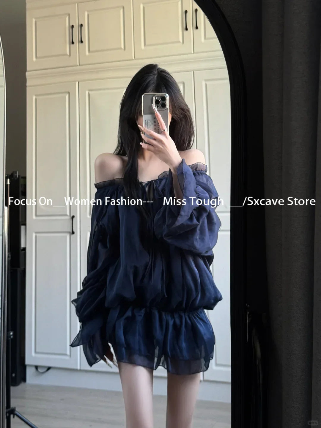 Spring Sexy Elegant Shirt Dress Women Casual