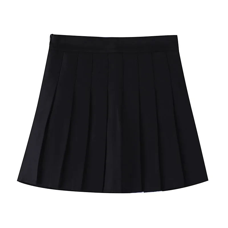 Women Spring New Fashion Pleated Skirt