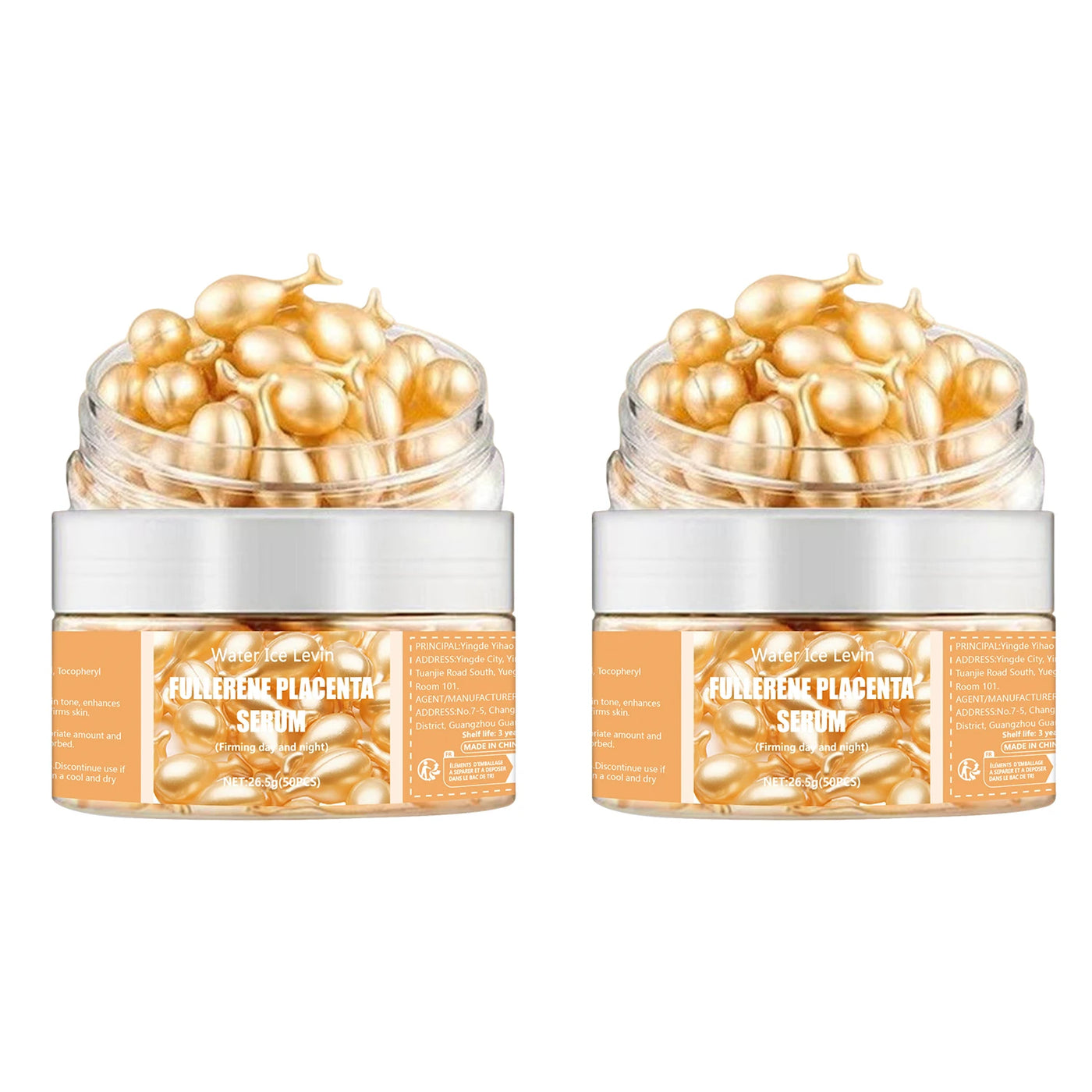 50 Capsules Fullerene Essence Facial Care