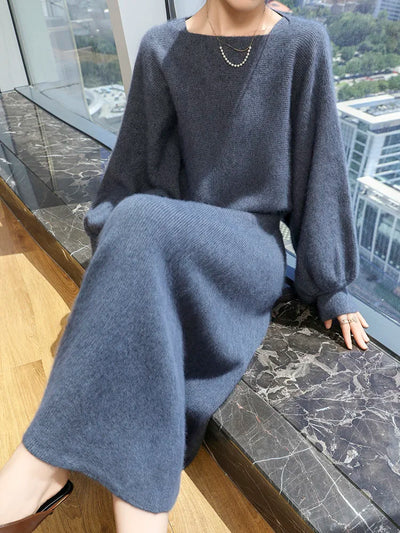 100% Mink Cashme Knit High Quality Sweater