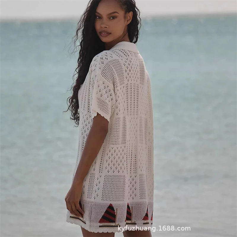 Sexy Sun Cover-Up Beach Dress