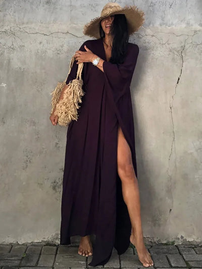 Boho Sexy Swimwear Cover Up Long Dress