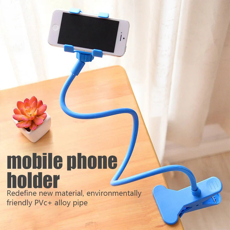 Adjustable Flexible  Phone Holder - Lazy Mount for Bed, Home & Desktop