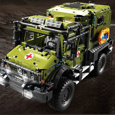 Armoured Military Ambulance 3849pcs-1