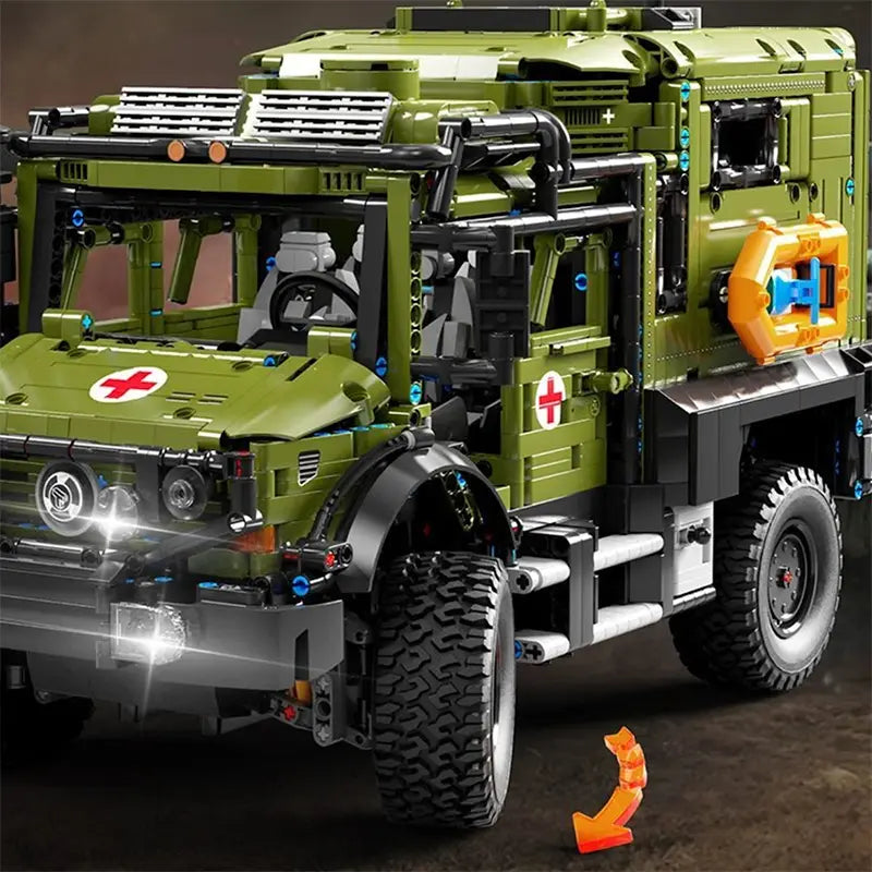 Armoured Military Ambulance 3849pcs-3