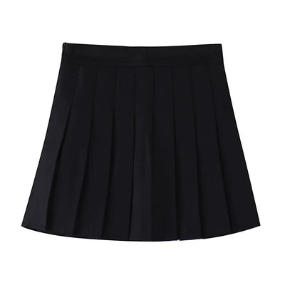Women Spring New Fashion Pleated Skirt