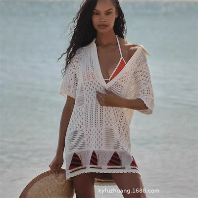 Sexy Sun Cover-Up Beach Dress