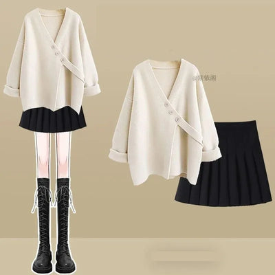 Women Spring New Fashion Pleated Skirt