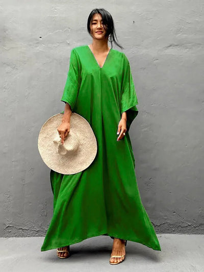 Boho Sexy Swimwear Cover Up Long Dress