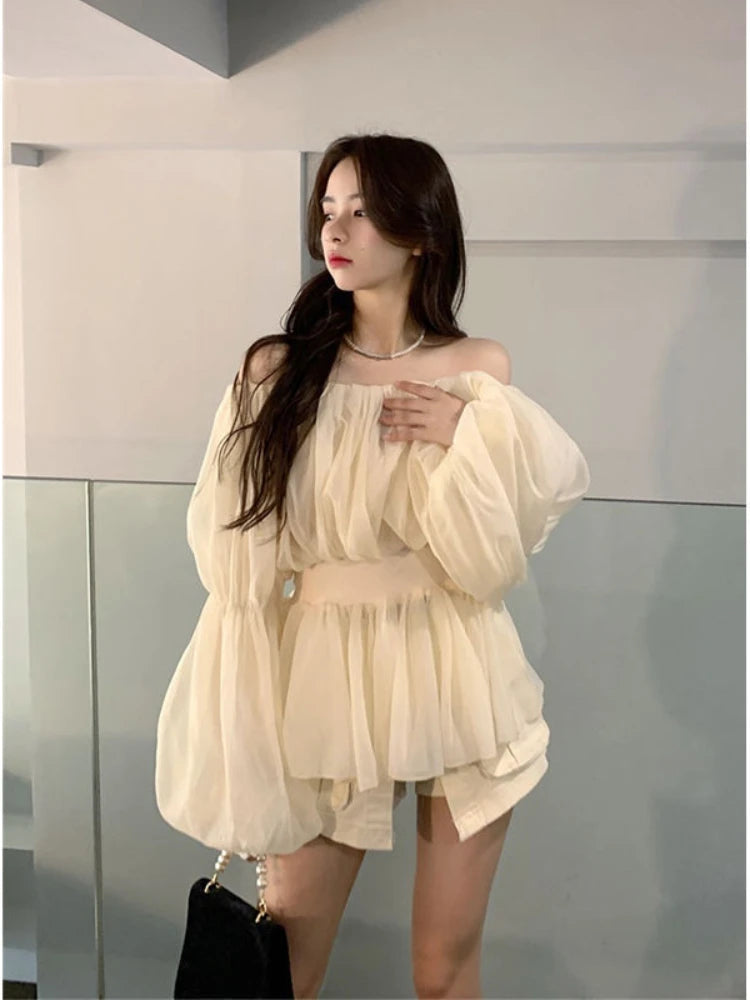 Spring Sexy Elegant Shirt Dress Women Casual