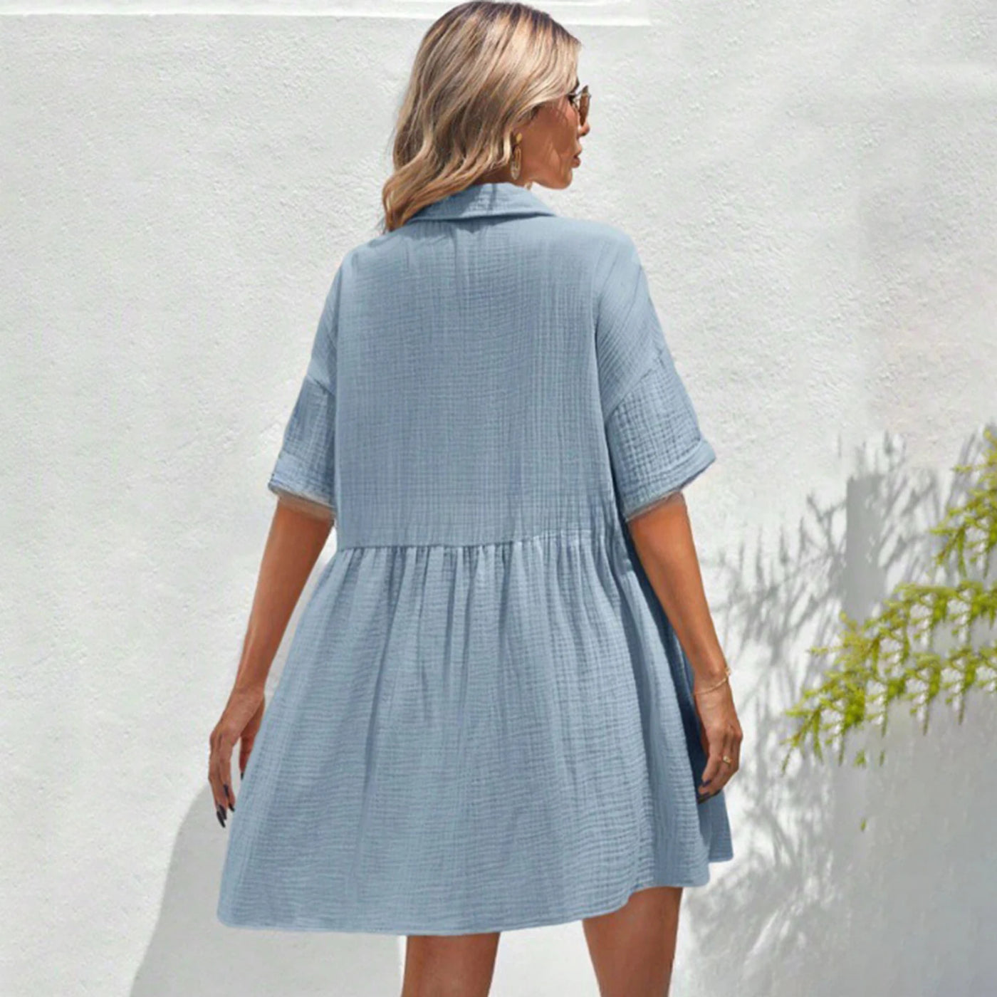 Loose Dresses European and American large-size